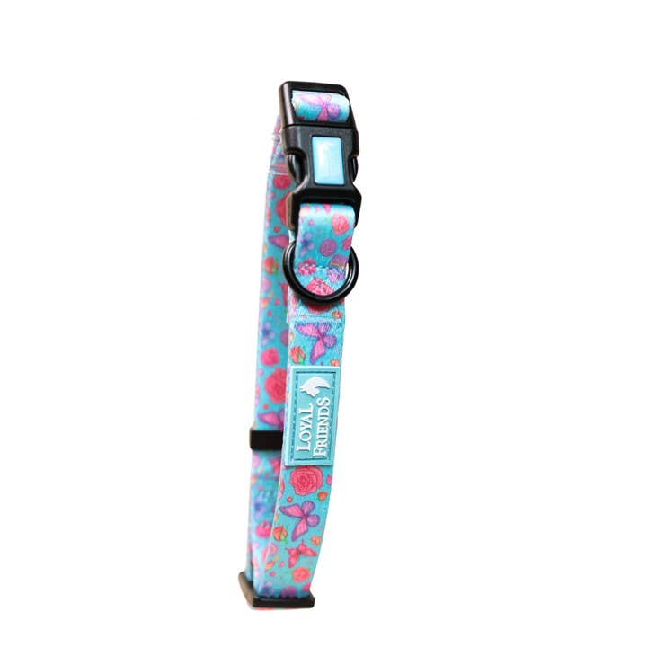 LOYAL FRIENDS – Großhandel Haustierhalsband – Katze/Hund – Flower Mist, Halsband