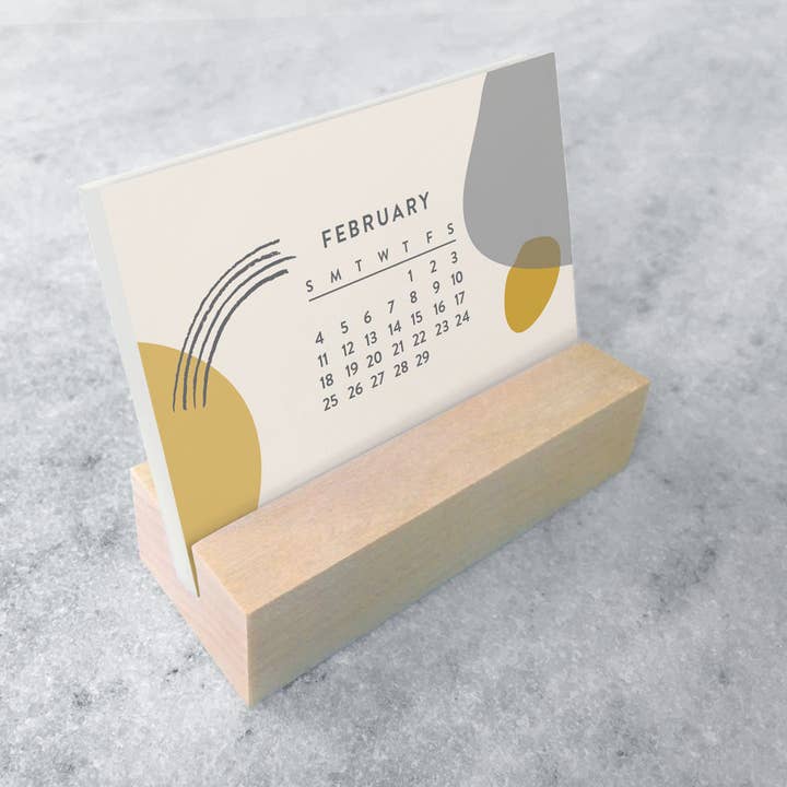 Favorite Story - Wholesale Calendar - 2025 Mini Desk Calendar, Abstract