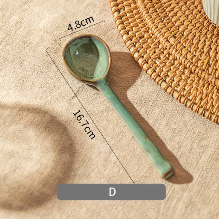 Homerely - Wholesale Kitchen Spoon - Japanese Ceramic Soup Spoon