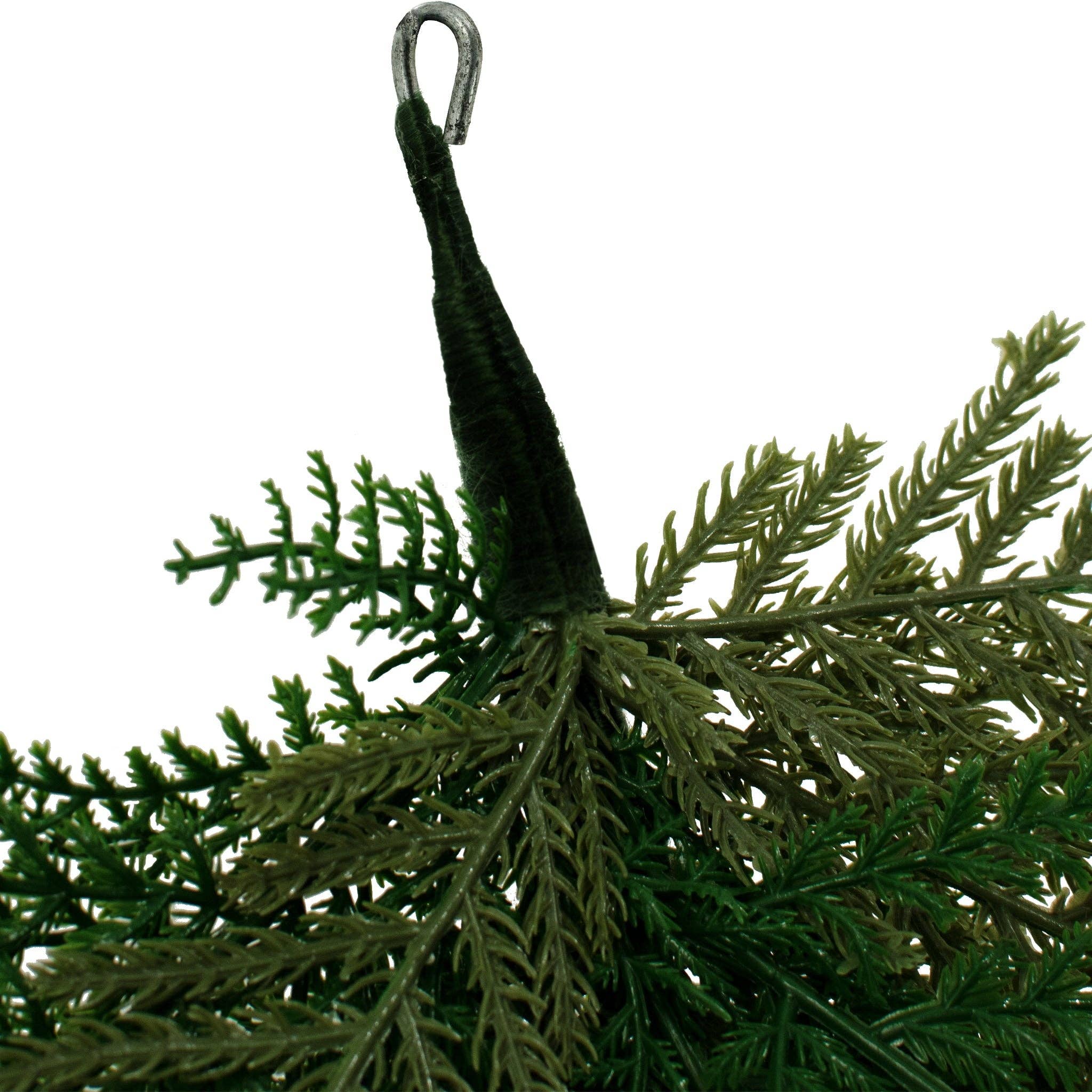 Lee Display – Arco de bandeirinhas por atacado – Grinalda Mista de Cedro e Cipreste de 1,8m5