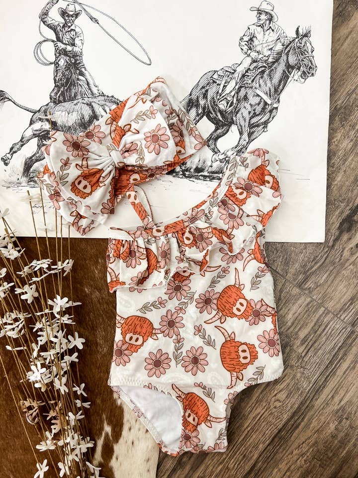 Darla Darlin Highlander Badedragt for engroshandel hos Arrow F Apparel