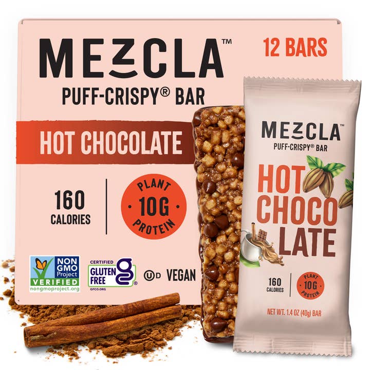 Mezcla - Wholesale Snack Bar - Hot Chocolate 12 Bar Pack ($1.73 / Bar)1