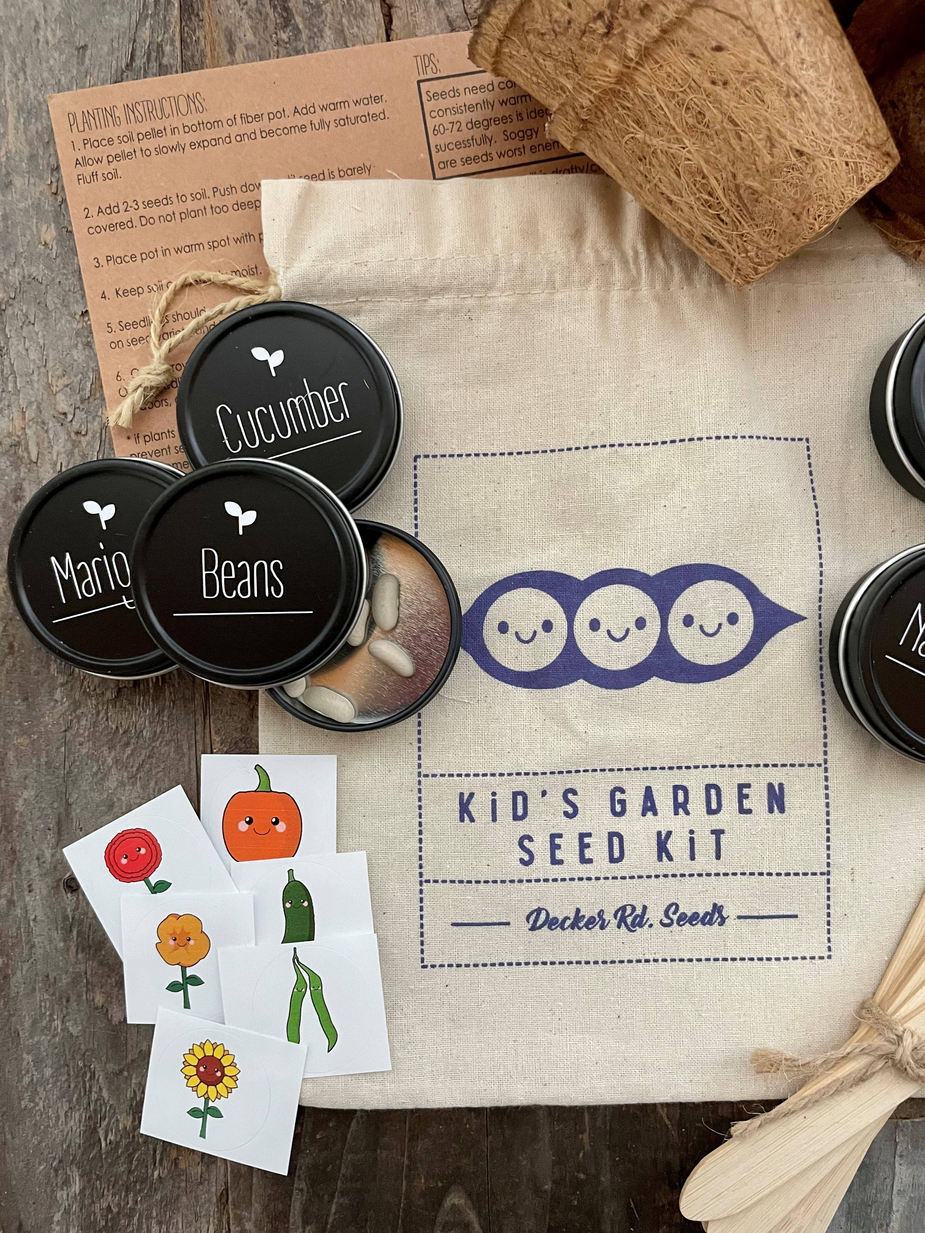 Decker Rd. Seeds - Wholesale Plant Seeds - Kid's Garden Seed Kit2