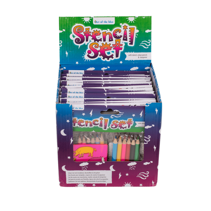 Out of the blue KG - Wholesale Art Set - Kids & Baby - Stencil set,2