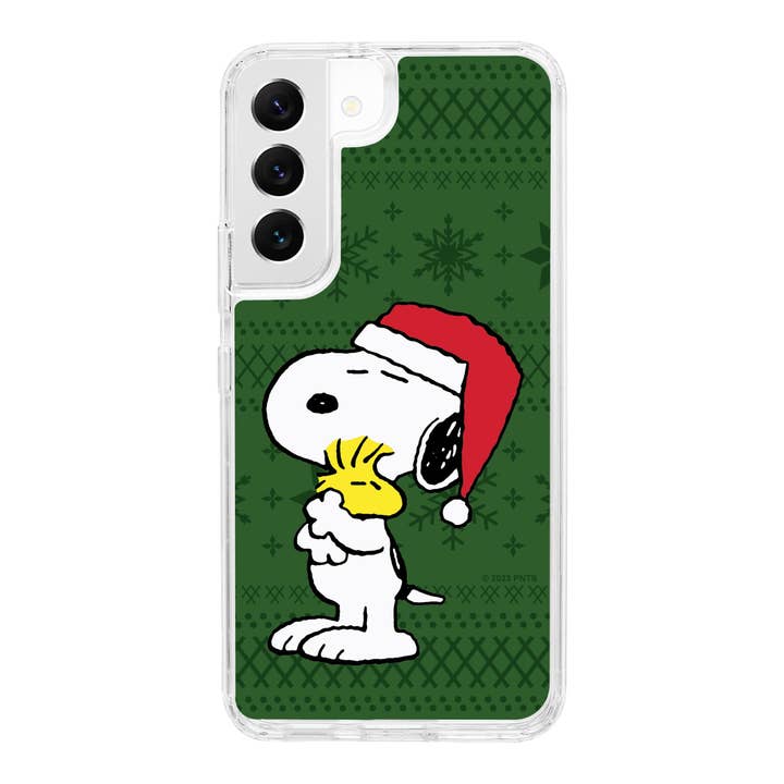Étui Peanuts Holiday Happiness HD pour Samsung Galaxy S22 pour la vente par Affinity Bands