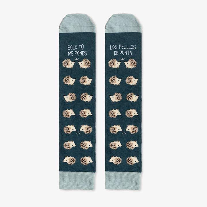 Blå ”Pones Los Pelillos De Pointe” Strumpor för wholesale av UO