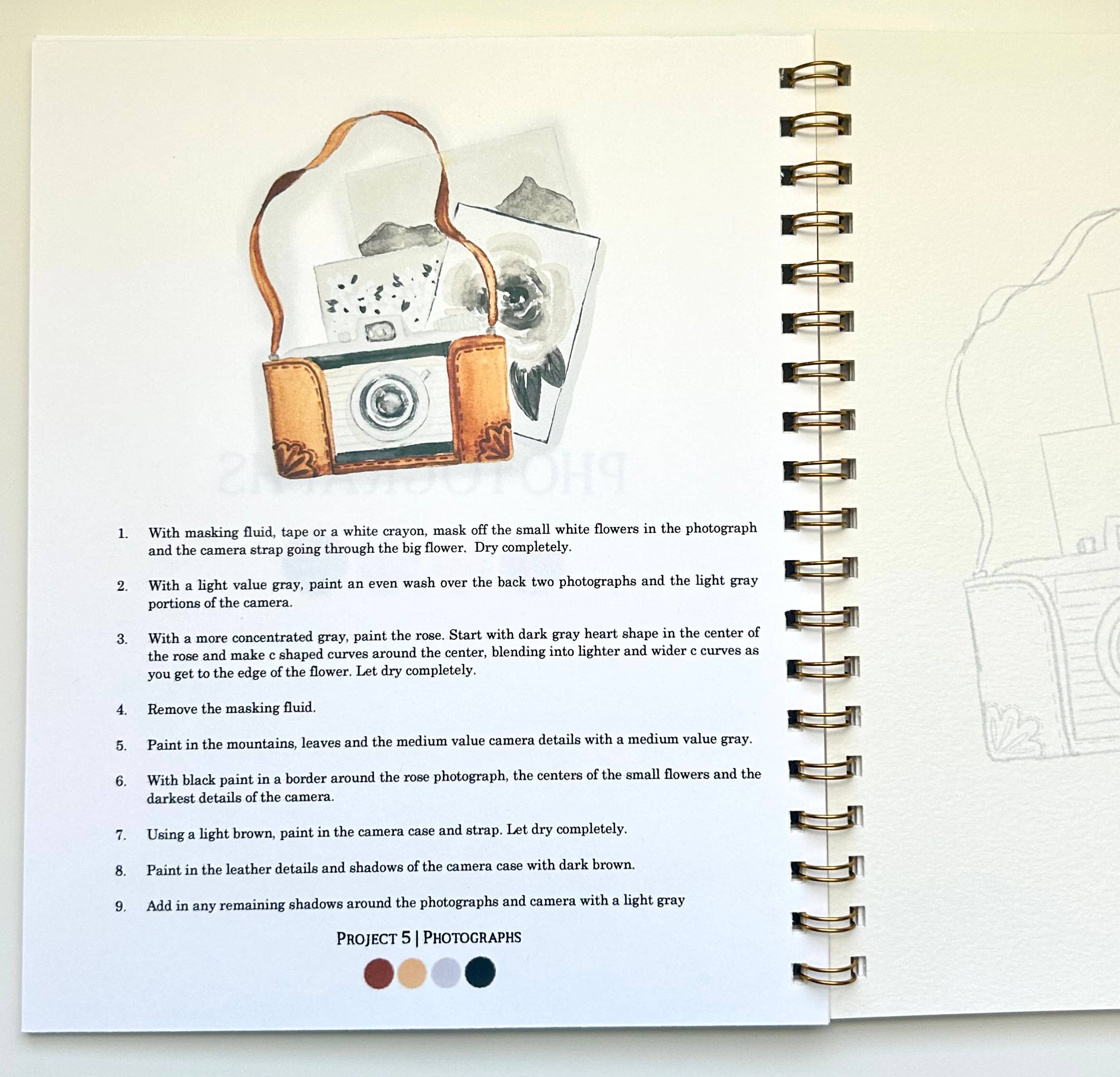 Paint & Pigment Studios - Vente Carnets de croquis - Cahier d'aquarelle pour voyageurs5