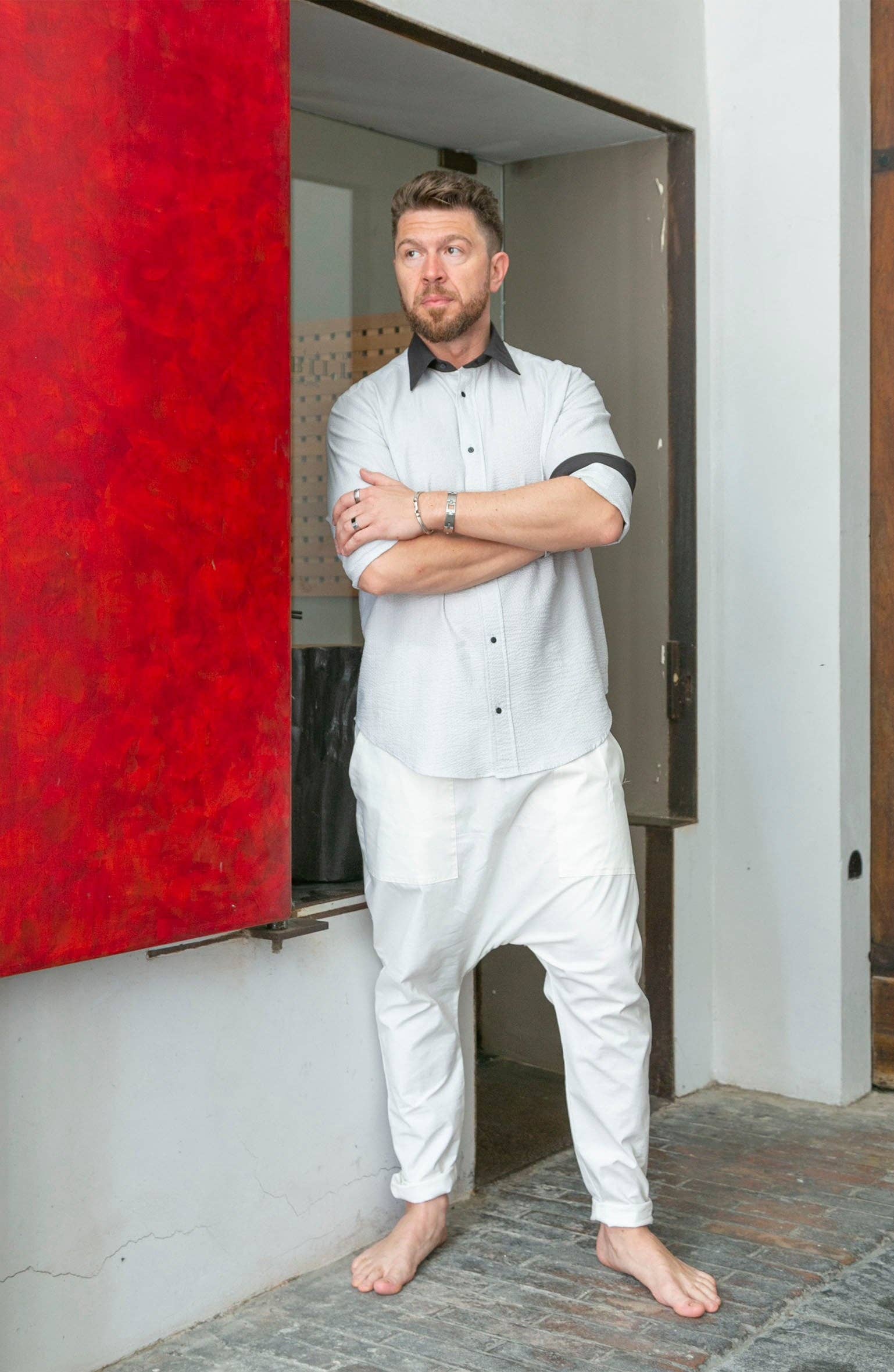 Lùem - Wholesale Button Down Shirt - Men's - Details Shirt1