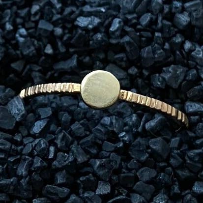 the mallory dot ring for wholesale by ember&onyx jewelry
