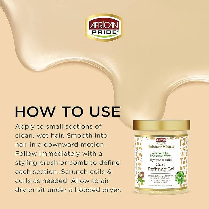 II Sisters Beauty Supply - Wholesale Hair Styling Gel/Mousse - African Pride Moisture Hydrate Curl Defining Gel 18 oz2