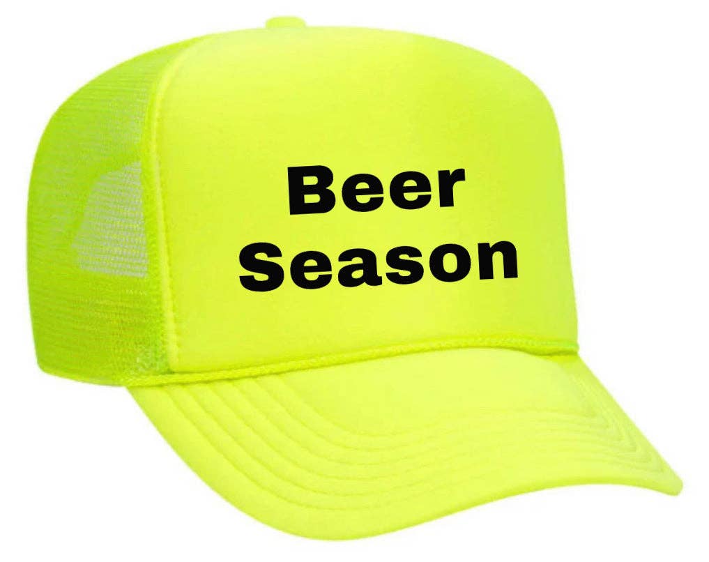 Inappropriate Trucker Hats - Wholesale Trucker Hat - Unisex - Beer Season Trucker Hat21