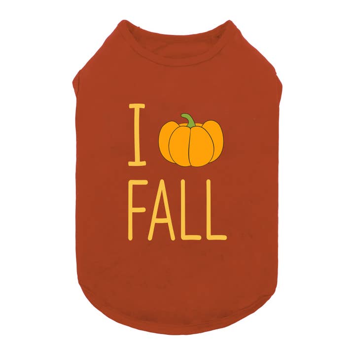 Fitwarm - Wholesale Pet Shirt - Dog - I Love Fall Dog Shirt