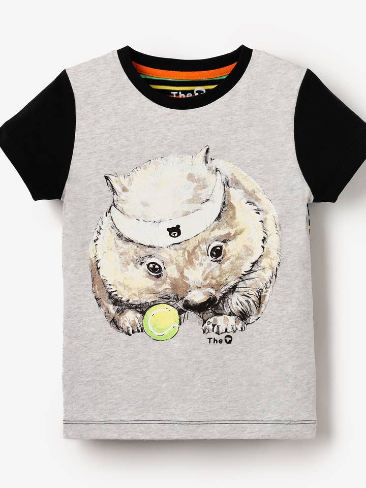 Organic Classic Tee - Wombat Tennis for wholesale by The QT (UK)