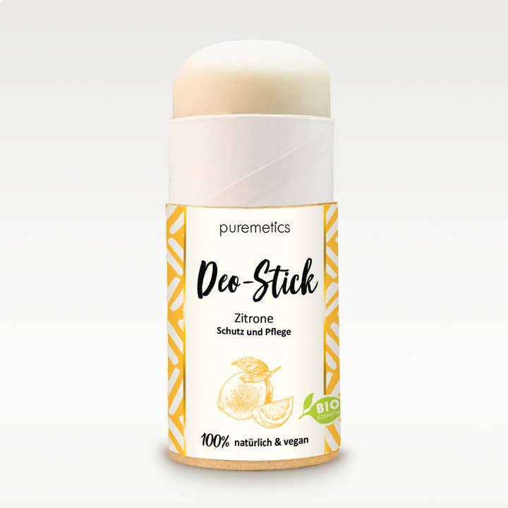 puremetics GmbH - Wholesale Deodorant - Unisex - deodorant stick 'lemon'