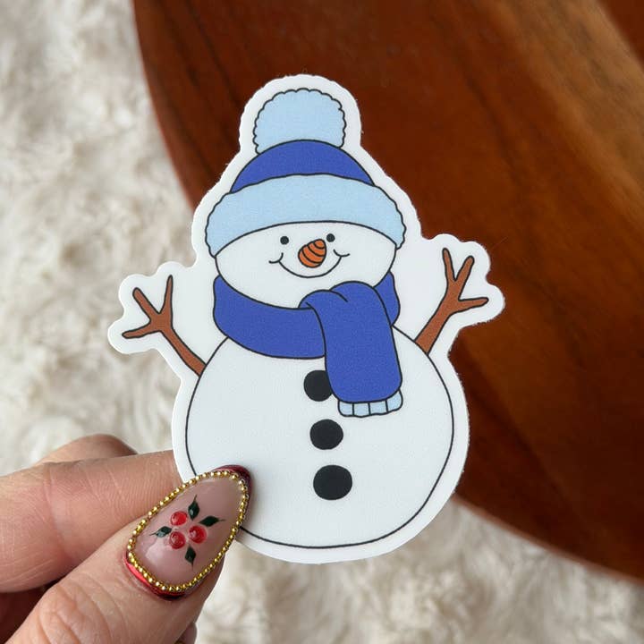 Snowman Sticker for wholesale by Big Moods