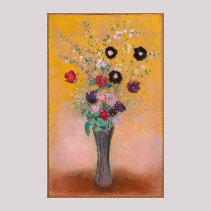 Vase de fleurs (1916) Reproduction d'art pour la vente par Milisima Studio