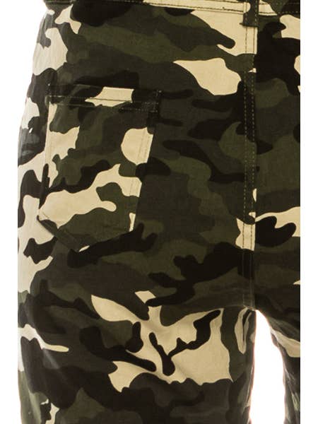 Color 5 - Venta al por mayor Mono - Mujer - Pantalones cortos con estampado militar de camuflaje7