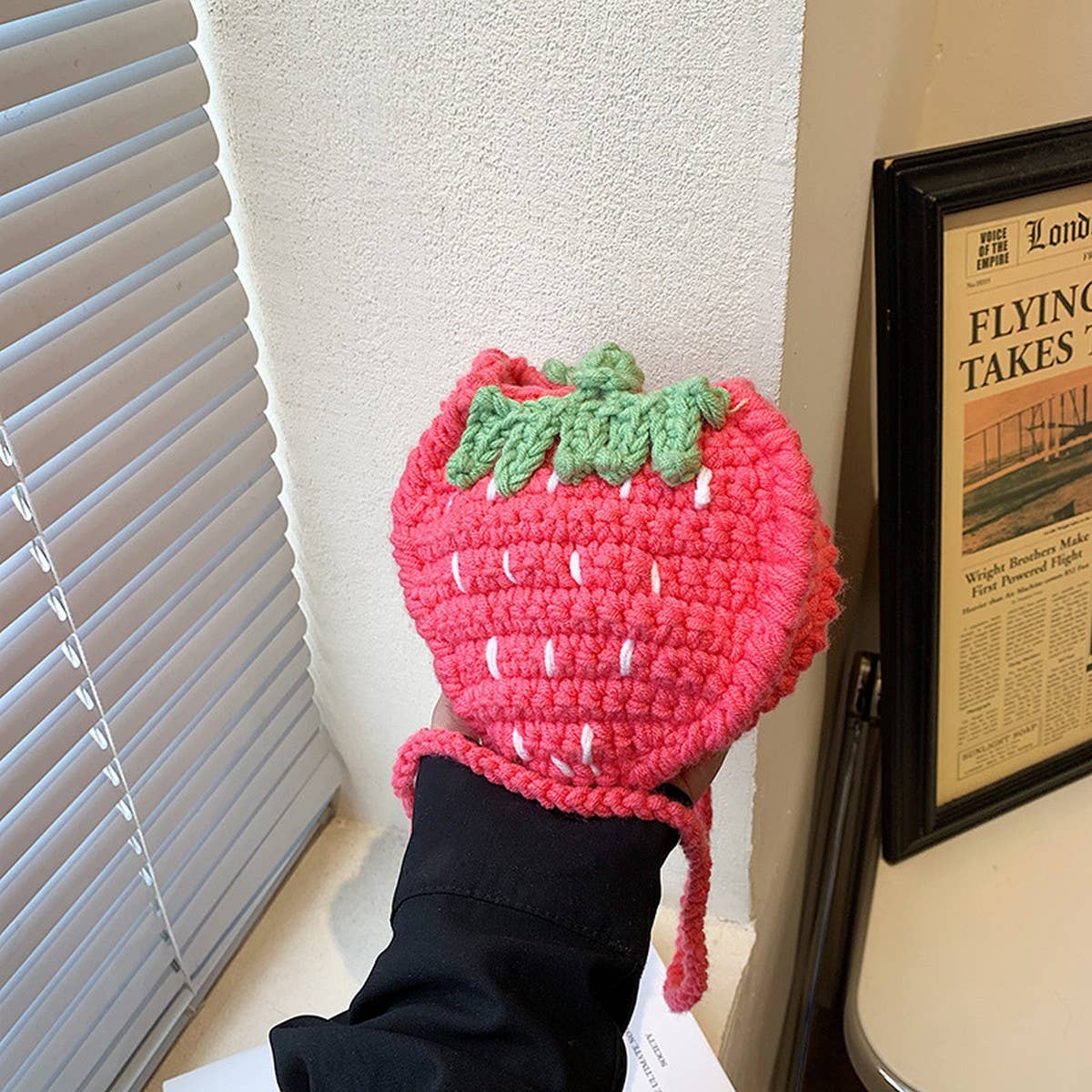 ACCITY - Wholesale Crossbody Bag - Women's - CUTE CASUAL MINI STRAWBERRY CROSSBODY BAG_CWAB24022