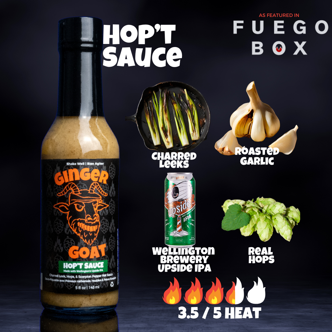 Ginger Goat - Wholesale Hot Sauce - Hop't Sauce1