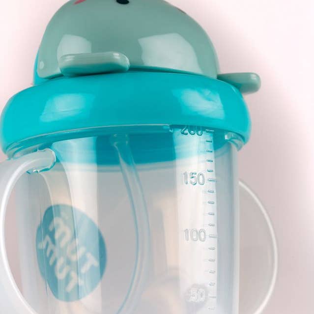 Hippychick - Wholesale Drinking Glass/Cup - Kids & Baby - Tum Tum Large Tippy Up Cup - Boris Bear4