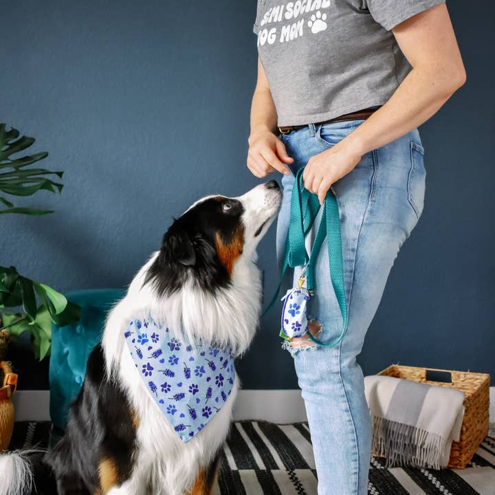 Pet Obsessed People - Wholesale Pet Poop Bag Dispenser - Texas Bluebonnet Love - Hands Free Dog Poop Bag Holder1