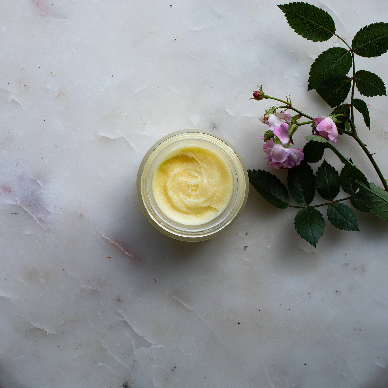 Daughters of Flowers – wholesale Facial moisturiser – FAERIE FACIAL BALM with wild roses, pink yarrow & hawthorn2