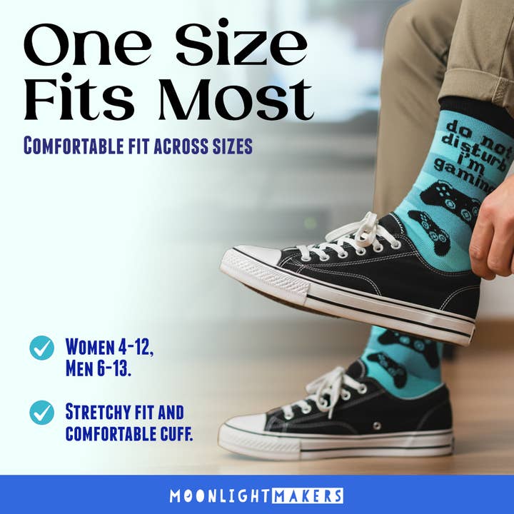 Moonlight Makers - Wholesale Socks – Unisex - I Love My Dog & Maybe 3 People - Funny Unisex Socks11