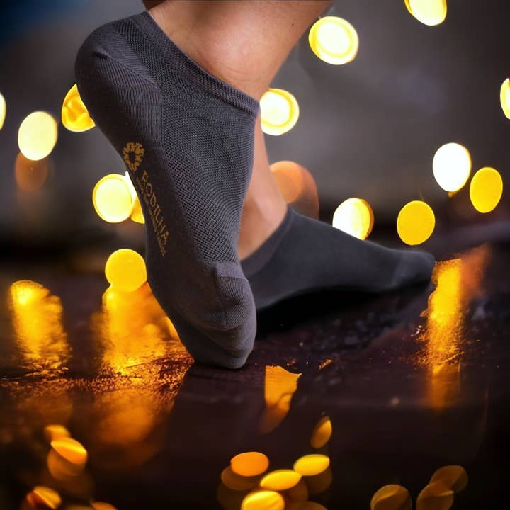 Rodilha - Wholesale Socks - Women's - Singular Grey Short Socks 22- Singularidade Collection2