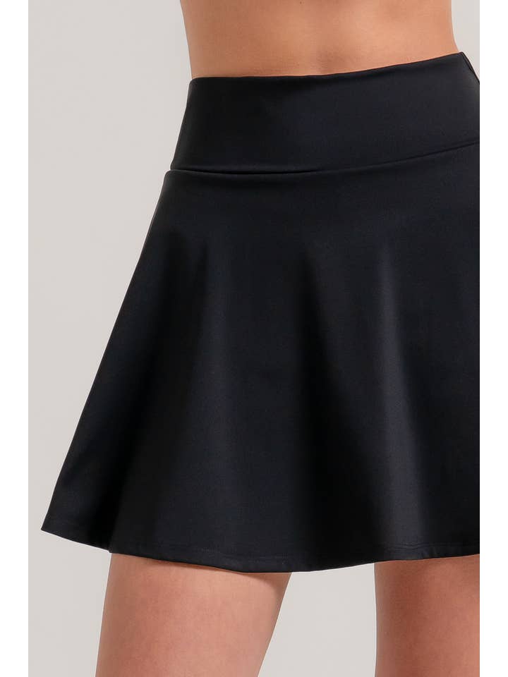 Active Basic | Active USA - Wholesale Athletic Skirt - Women's - Flare Workout Mini Skirt21
