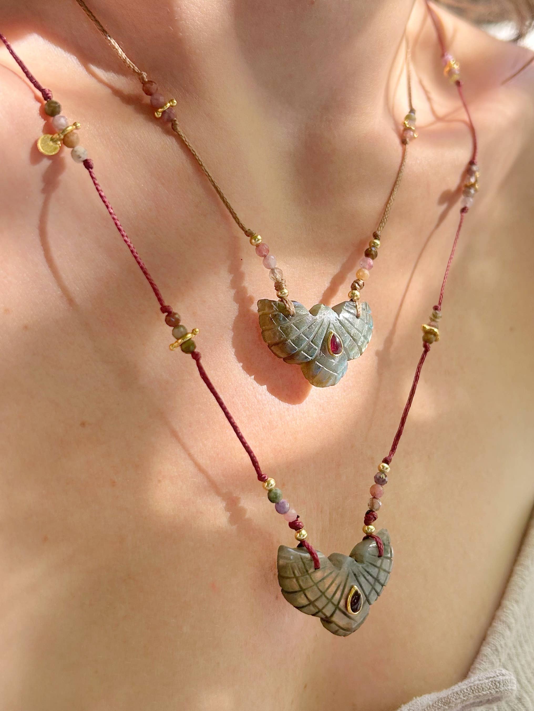 Malaco - Wholesale Pendant/Charm Necklace - Eagle Necklace - Labradorite8