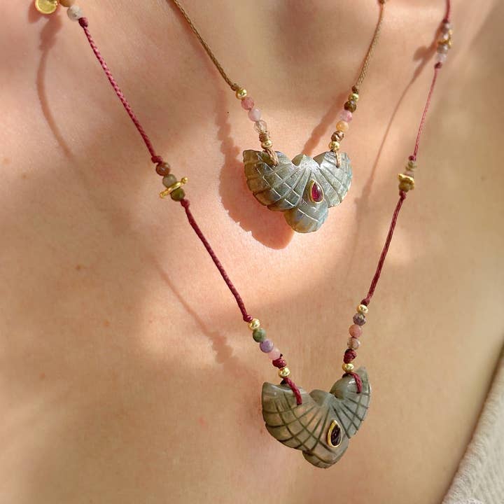 Malaco - Wholesale Pendant/Charm Necklace - Eagle Necklace - Labradorite8