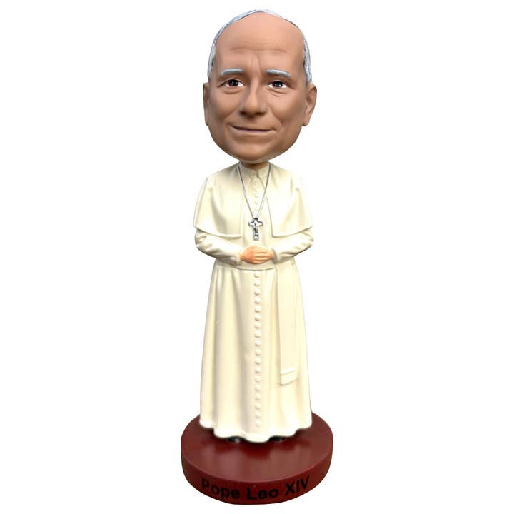Pope Leo XIV Bobblehead for wholesale by Bobbletopia