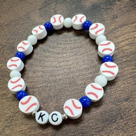 KC Baseball Bracelet for wholesale by Paco Designs