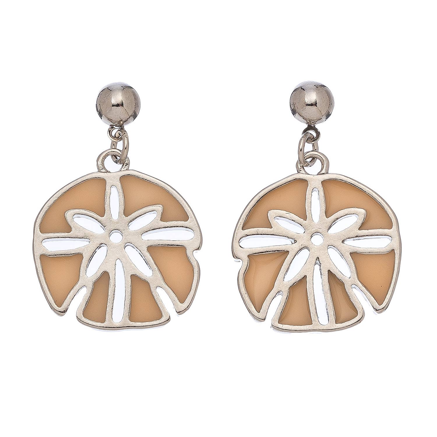 Elsie & Zoey - Vente Boucles d'oreilles pendantes - Boucles d'oreilles pendantes en vitrail, bijoux de plage à thème marin8