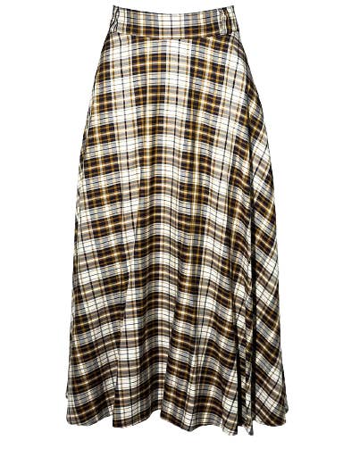 Pivoine Signature Academia Rock in Beige/Camel/Navy Karomuster für den Großhandel von Pivoine Signature