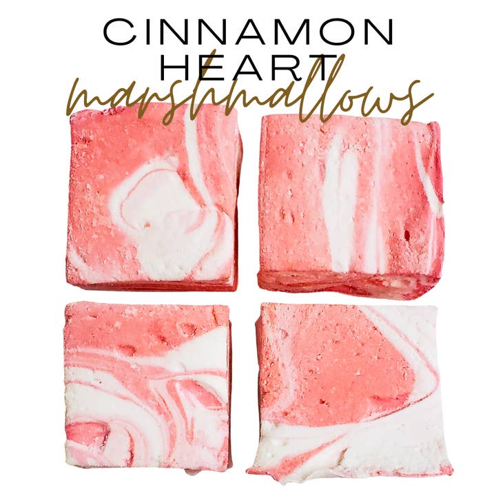 Marshmallows de Coração de Canela por atacado de Lolly's Baking