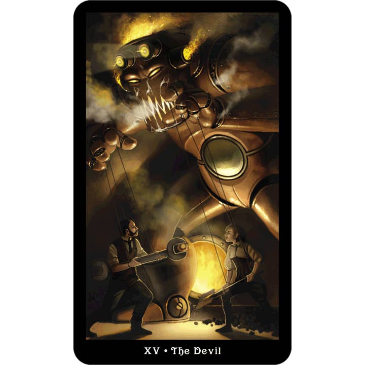 Cardshouse - Venta al por mayor Cartas del tarot - Cartas de tarot steampunk Llewellyn3