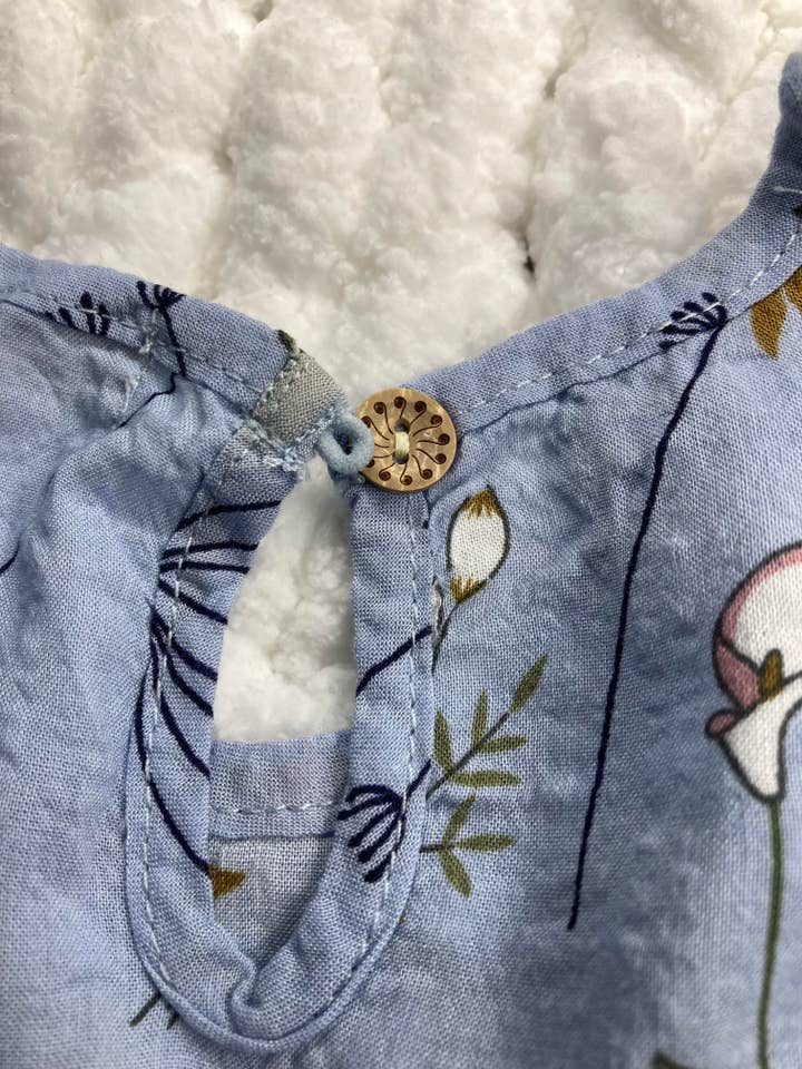 Blue Girls dress for wholesale on Faire