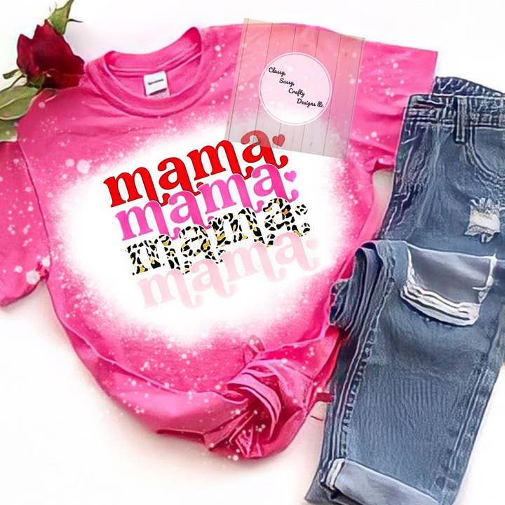 Mama blekt tee för wholesale av Classy, sassy, crafty designs llc