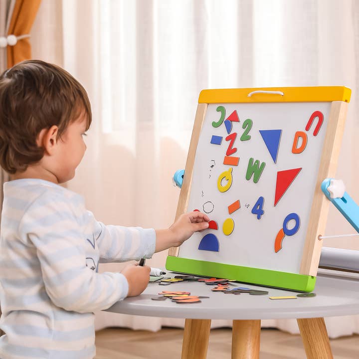 Trade Toys Limited – wholesale Chalkboard – Kids & Baby – Viga Magnetic Dry Erase & Chalk Board7
