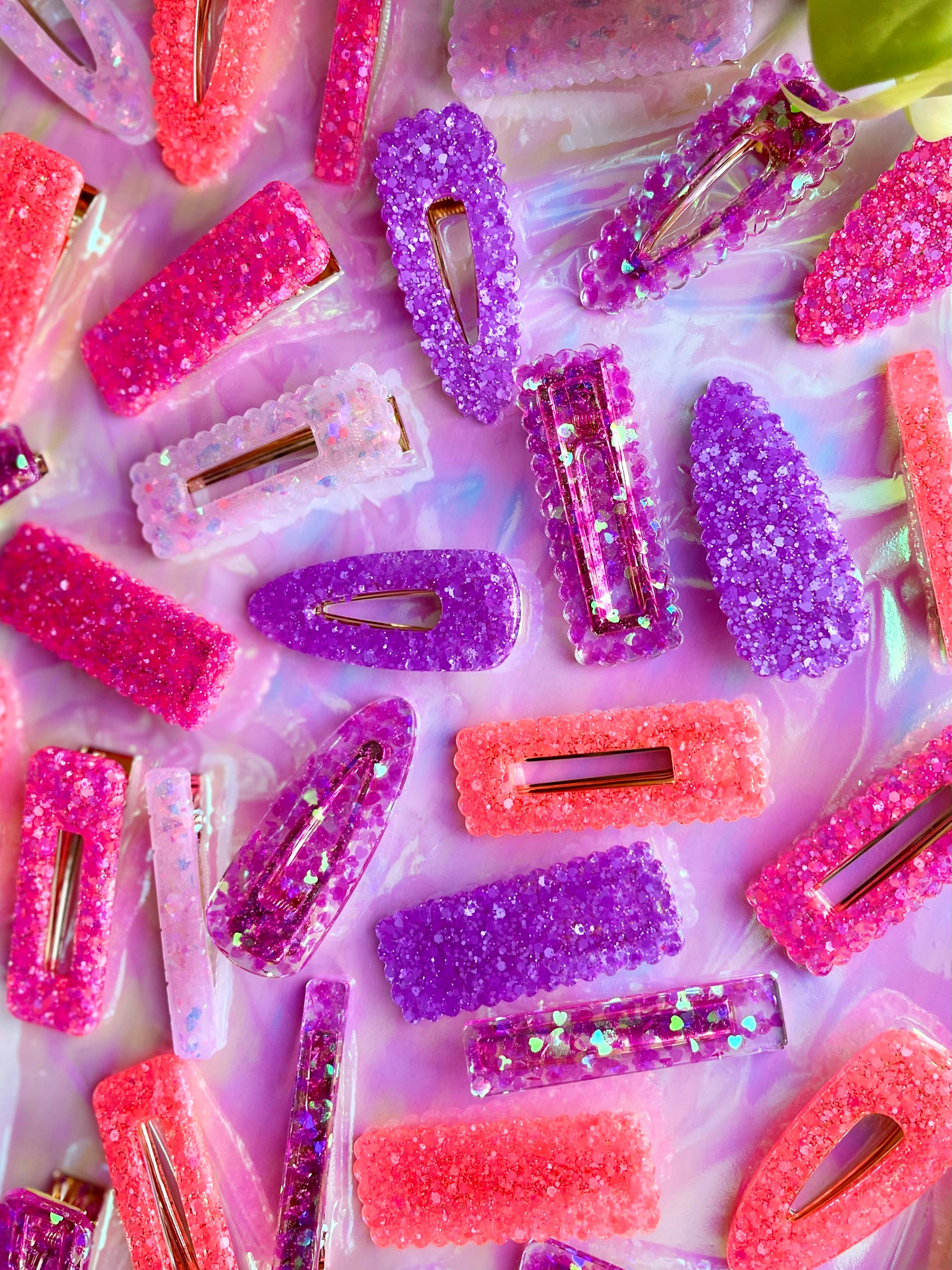 Prescription Resin - Wholesale Hair Clip - Women's - SET OF 2 RESIN  HAIR CLIPS | HAIRSLIDE x 6 MIXED ASSORTMENT4