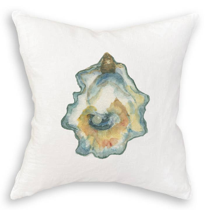 French Graffiti - Wholesale Tea Towel - Watercolor Oyster11