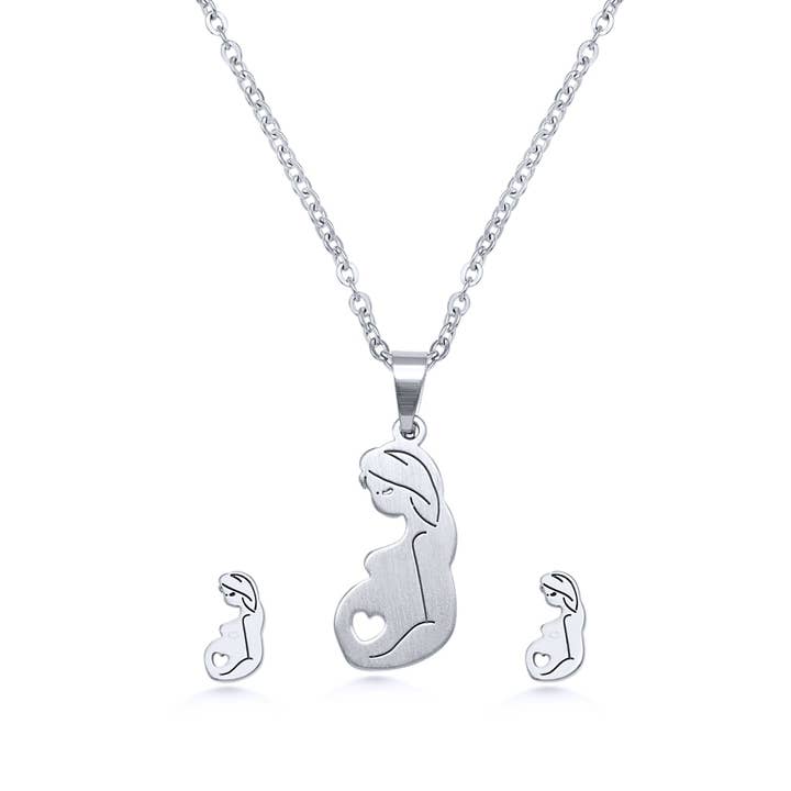 Blessed Event Necklace Set for wholesale by Novadab