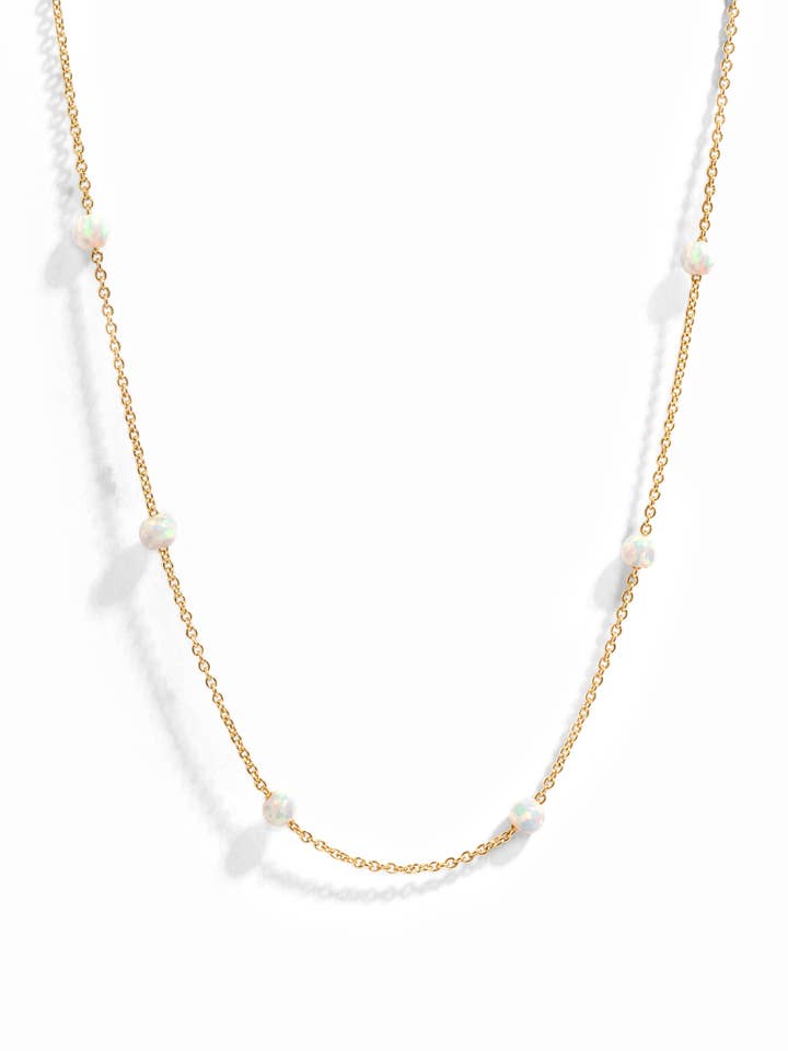 Opal Beaded Necklace for wholesale by Sami Jewels