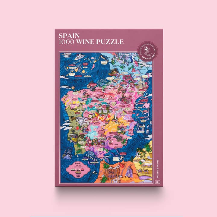 Water & Wines - Wholesale Puzzle - Adult - Wine Puzzle - Spain