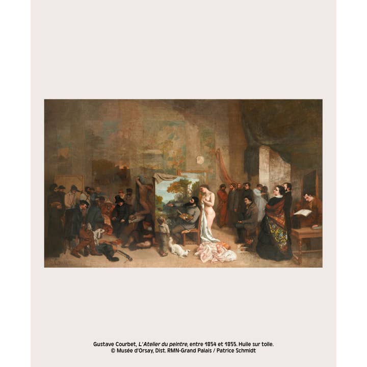 KIBLIND Atelier - Vendita all'ingrosso Poster - Poster A3 - Lo studio del pittore - Karlotta Freier2