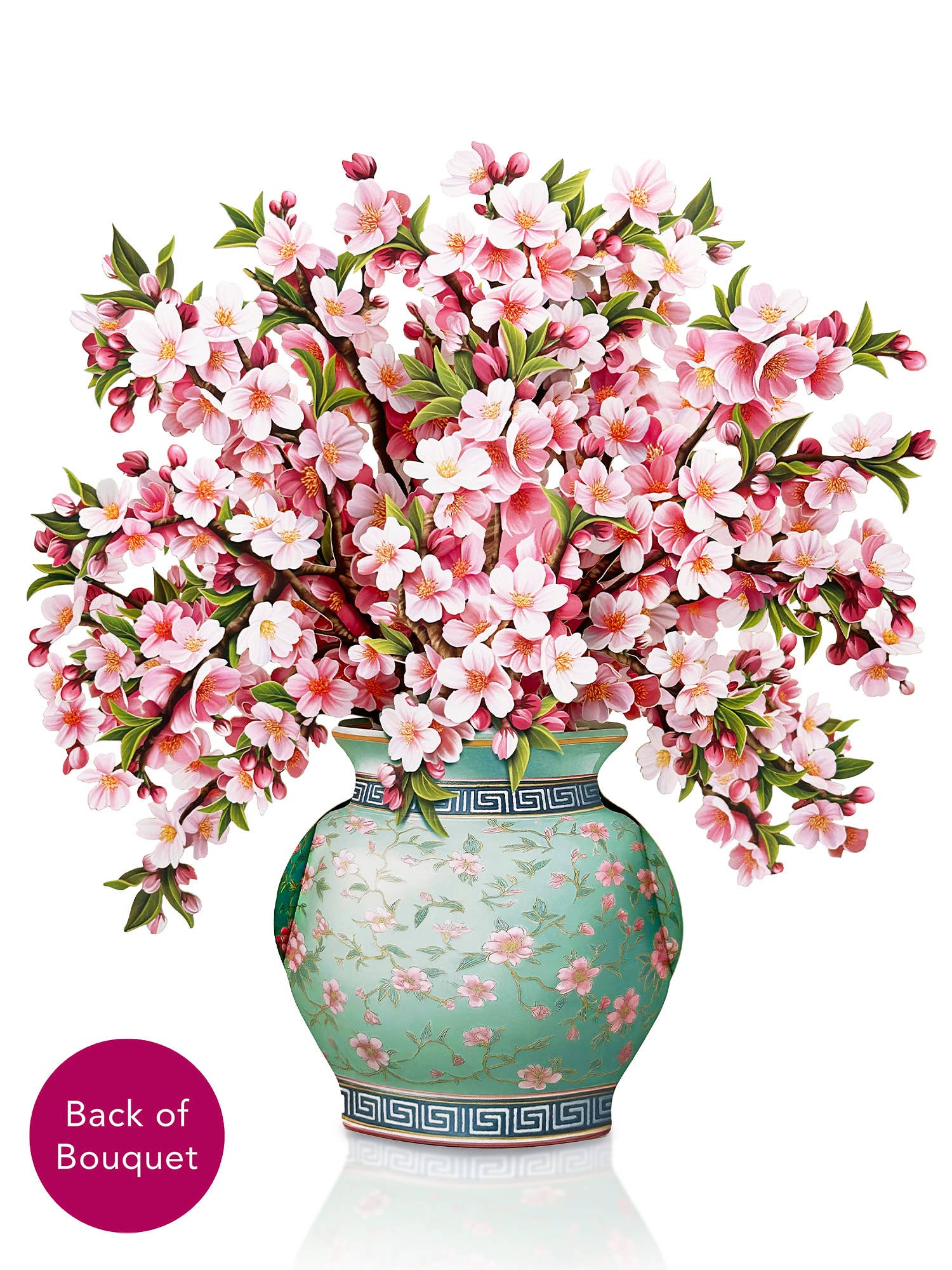 FreshCut Paper LLC - Wholesale Everyday Greeting Card - Japanese Cherry Blossoms (8 Pop-up Greeting Cards)5