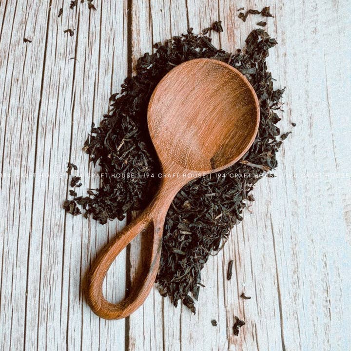 194 Craft House - Wholesale Measuring Spoon - Handcarved Wooden Coffee, Tea Spoon - Measuring Spoon