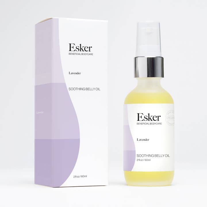 Soothing Belly Oil for wholesale by Esker