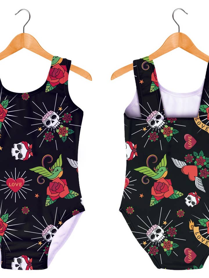 Leon Old School Swimsuit | BAN.47 for wholesale by Fishikii